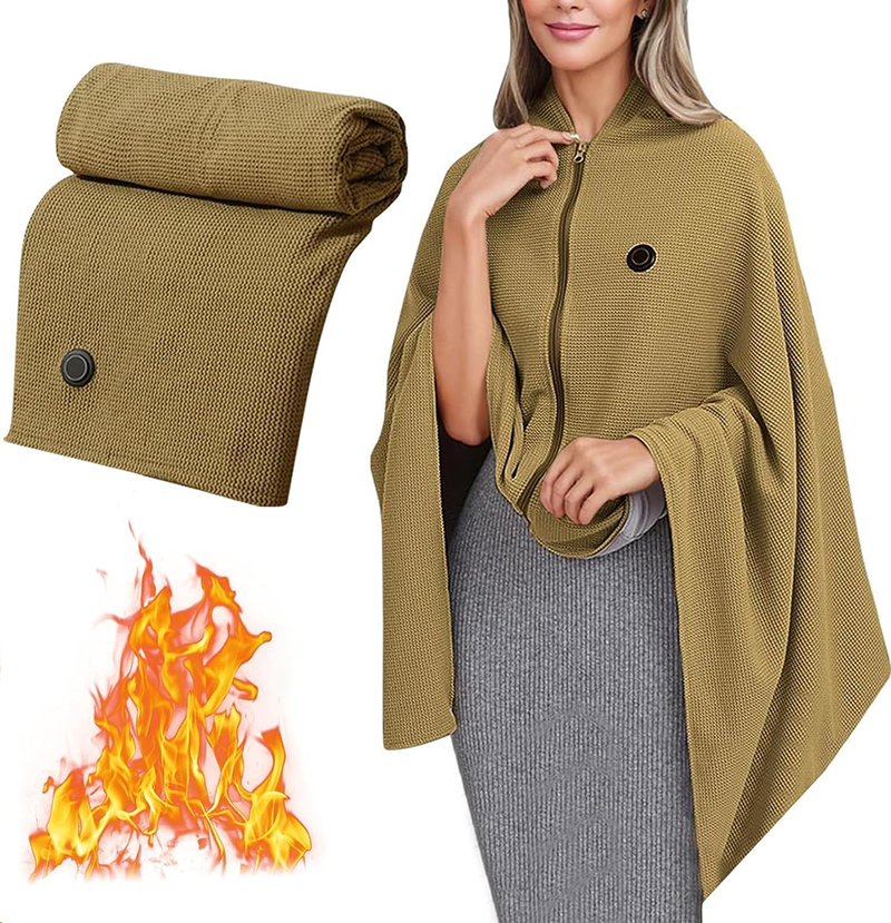 Manta Termica Electrica Usb Tipo Poncho