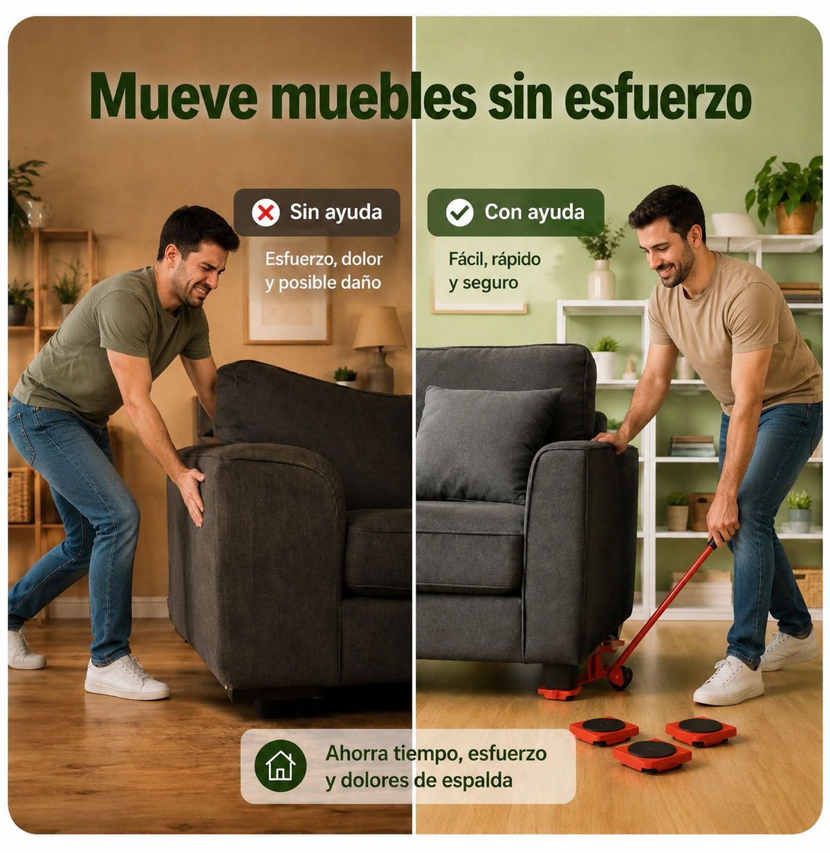 Kit Levanta Muebles.