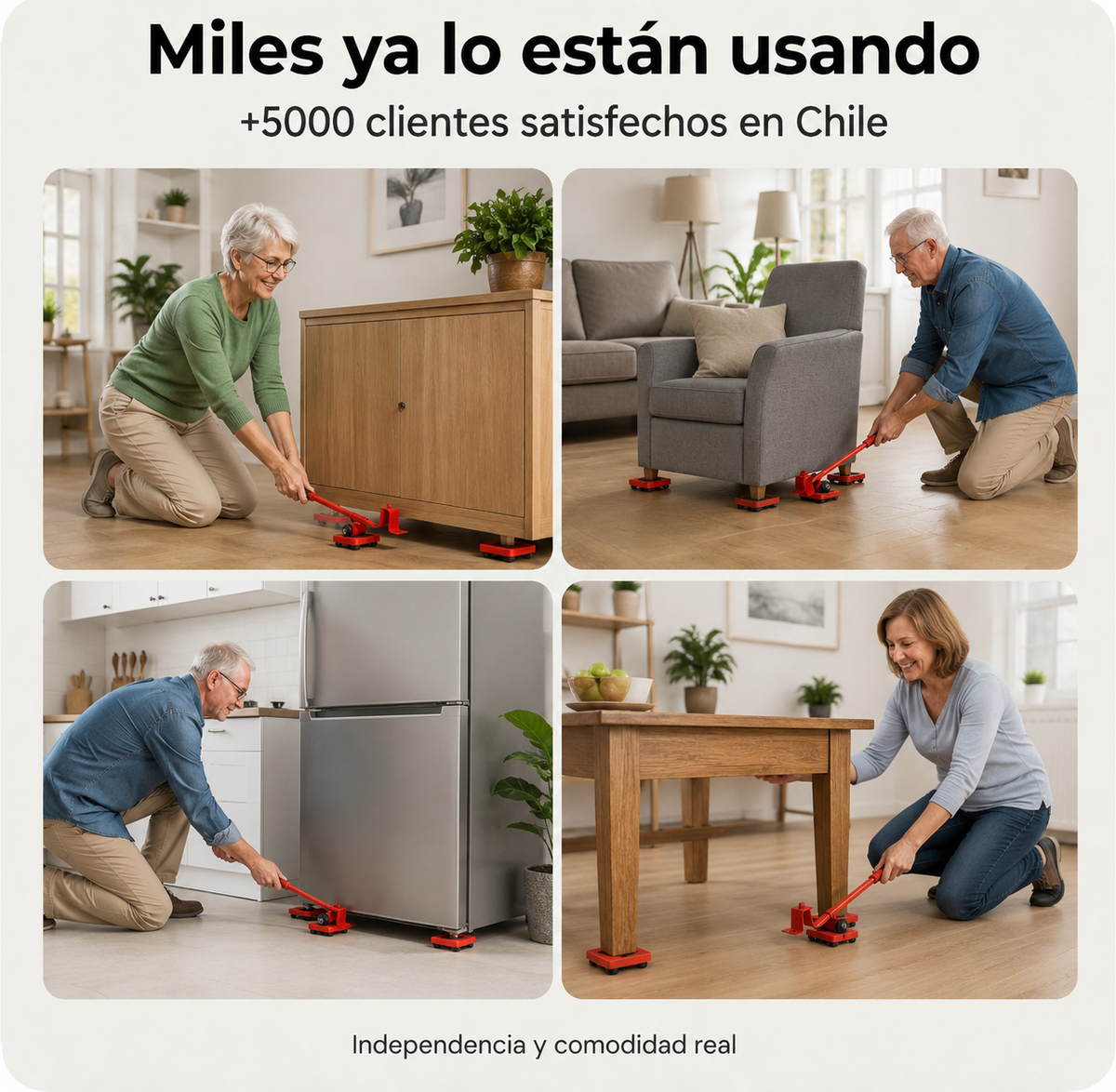 Kit Levanta Muebles.