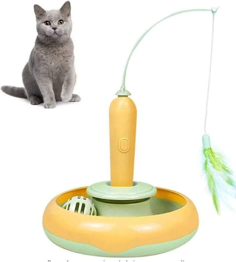 Pluma juguete Eléctrico Para Gato.